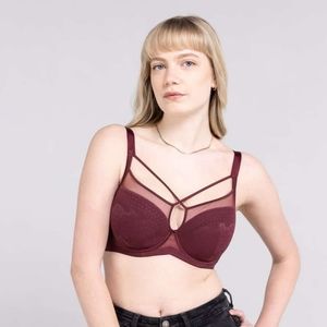 BNWT Understance "Harper" Bra in Wine